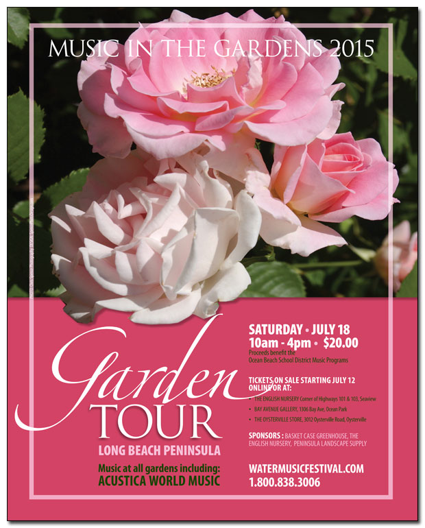 Music in the Gardens Poster
