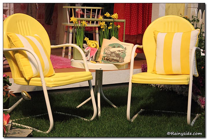 Retro Yellow Chairs